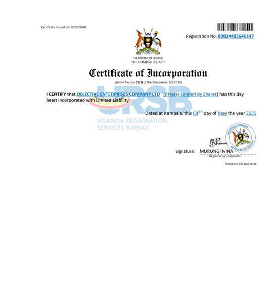 Certificate 3